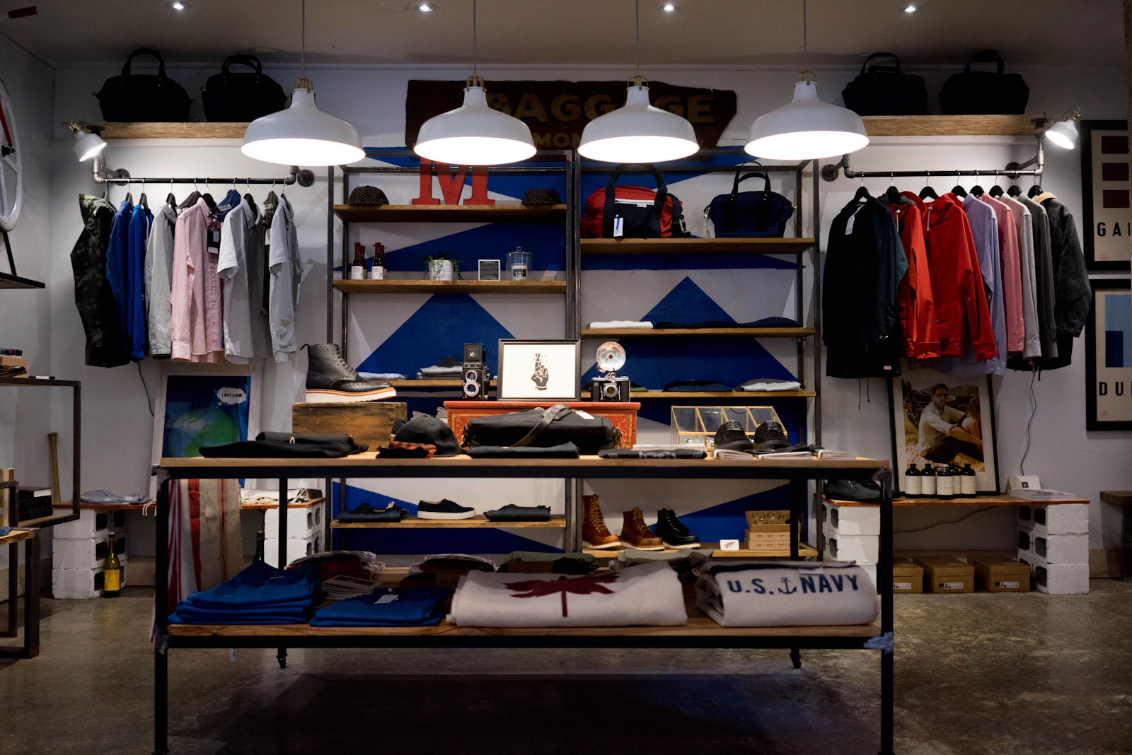 Modern retail workspace